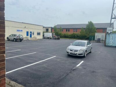 parking lot Line Marking in UK