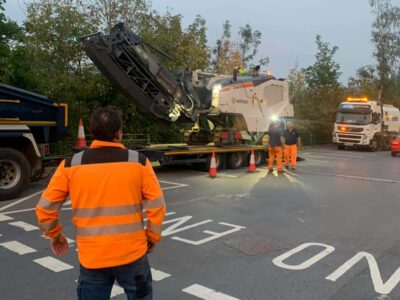 Line Marking for parking lot UK