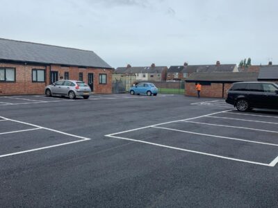 White Line Markings for Car Parks UK